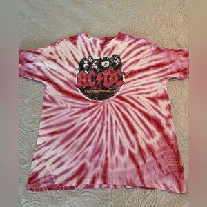 AC/DC Highway To Hell Tie Dye TShirt